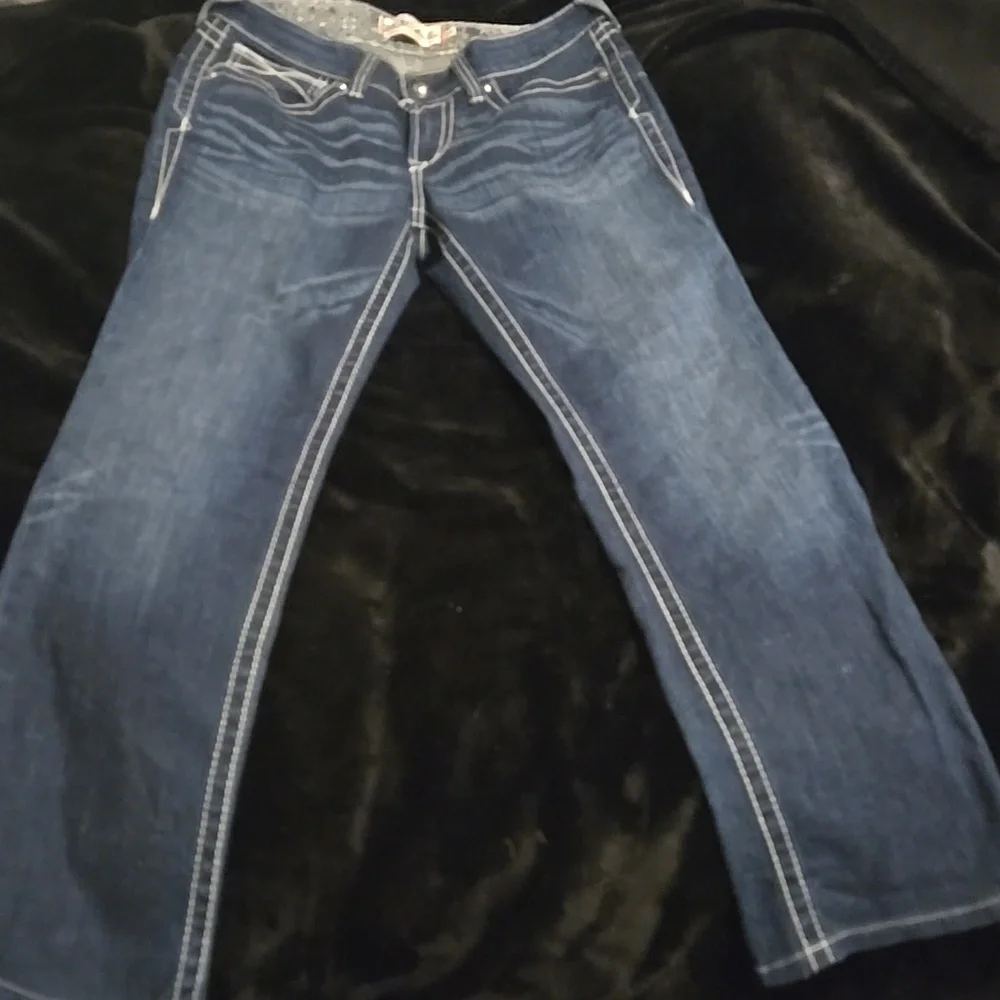 Ariat Men's Dark Indigo Bootcut Jeans - Picture 5 of 5